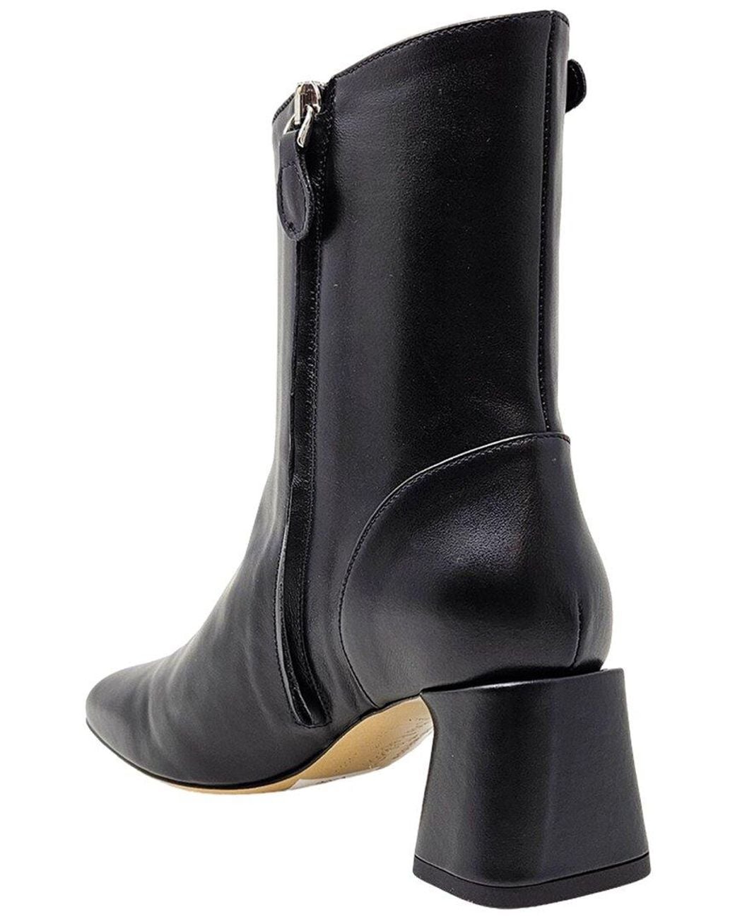 Madison Maison Black Tecla Leather Boot