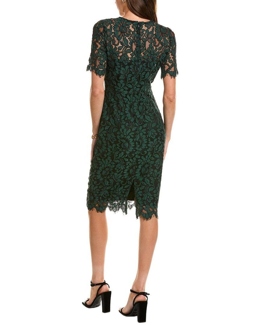 Eliza J Green Sheath Dress