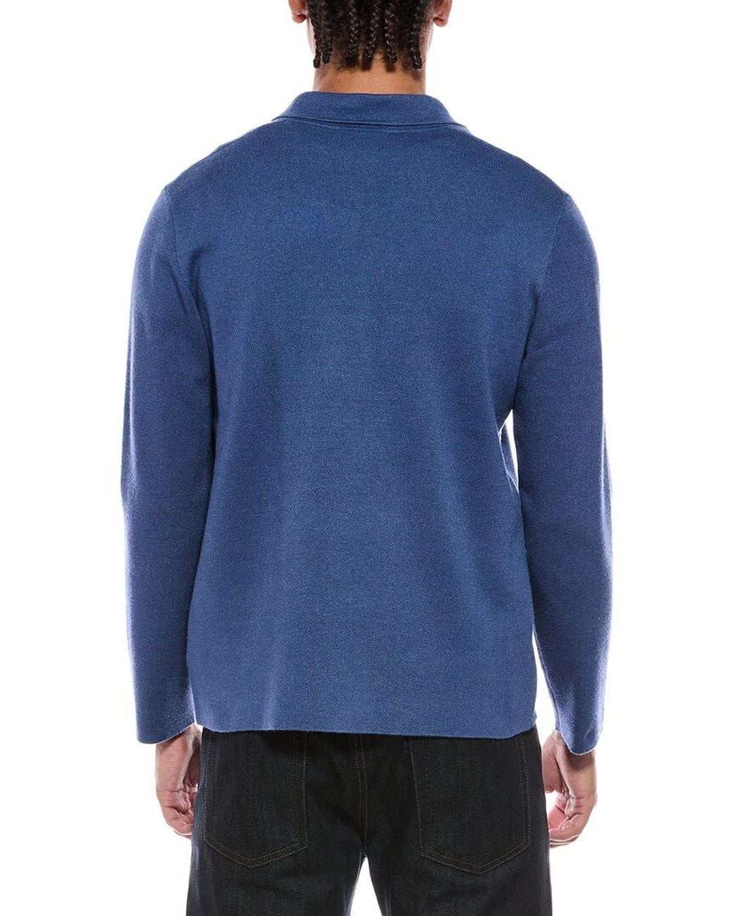 Jason Wu Blue 1/4-Zip Sweater for men