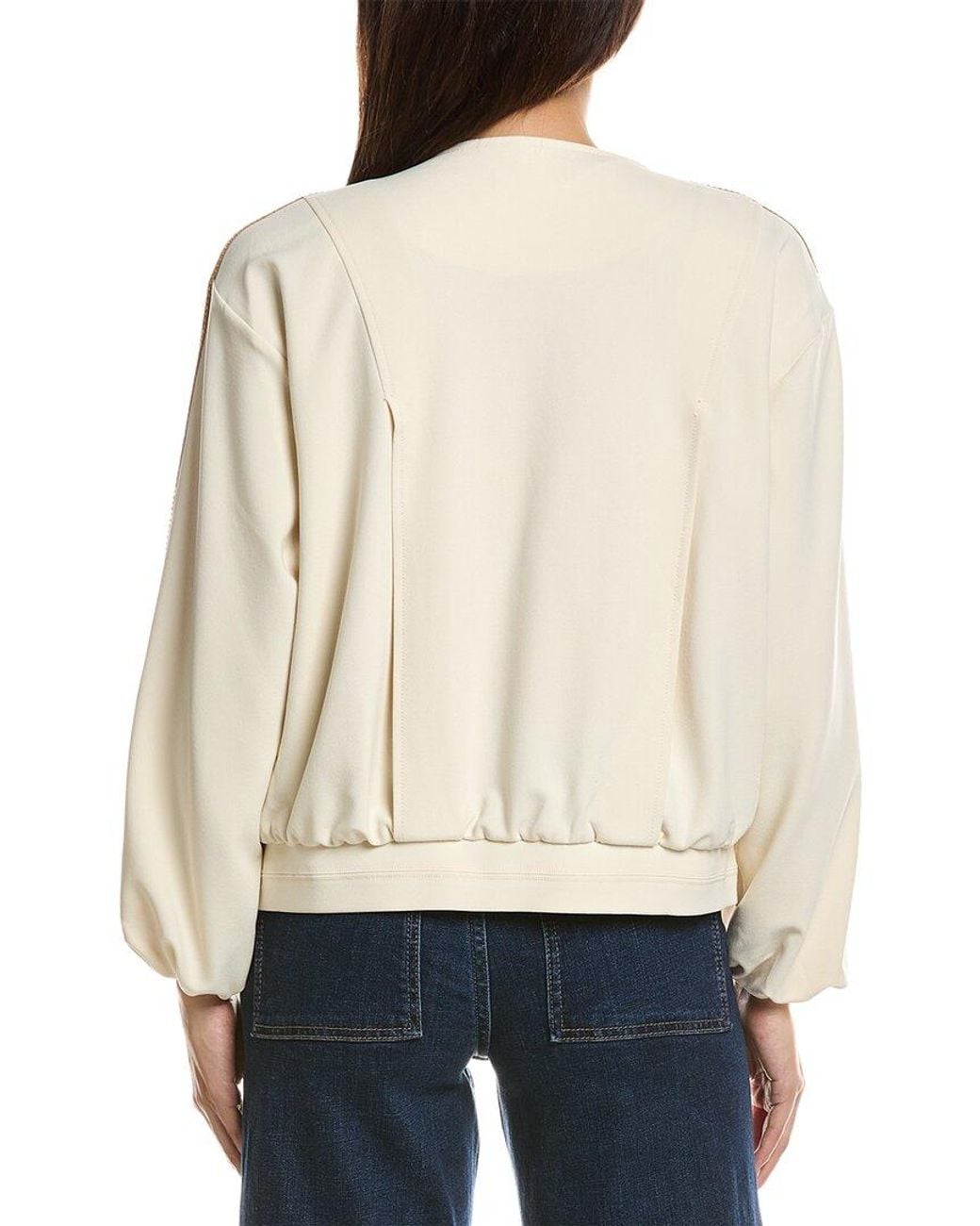 Wit & Wisdom Natural Drop Shoulder Jacket