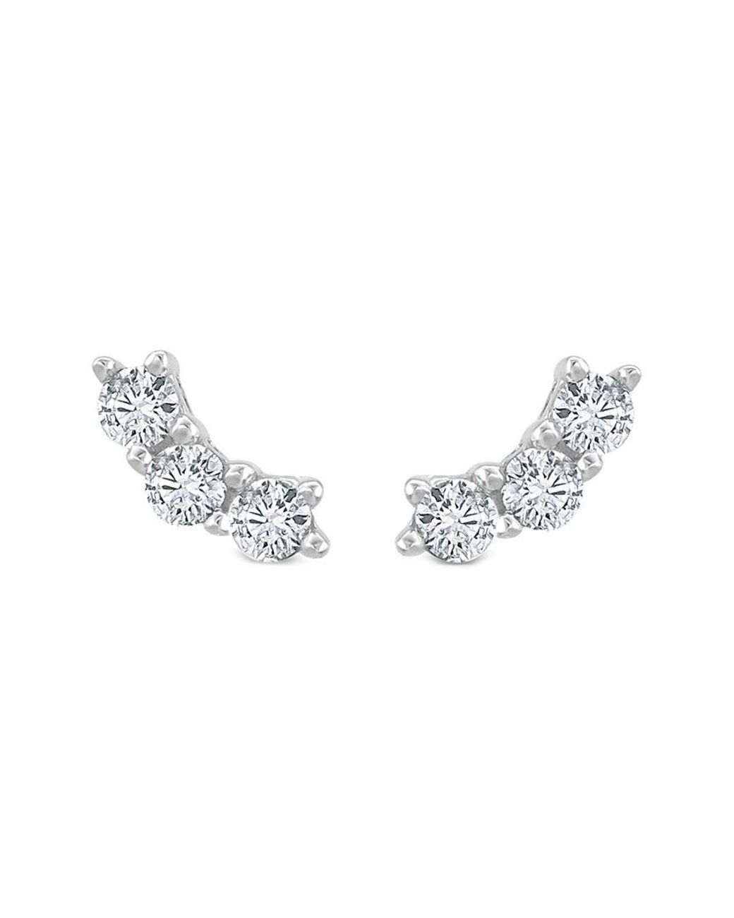 Sabrina Designs Metallic 14K 0.30 Ct. Tw. Diamond Earrings