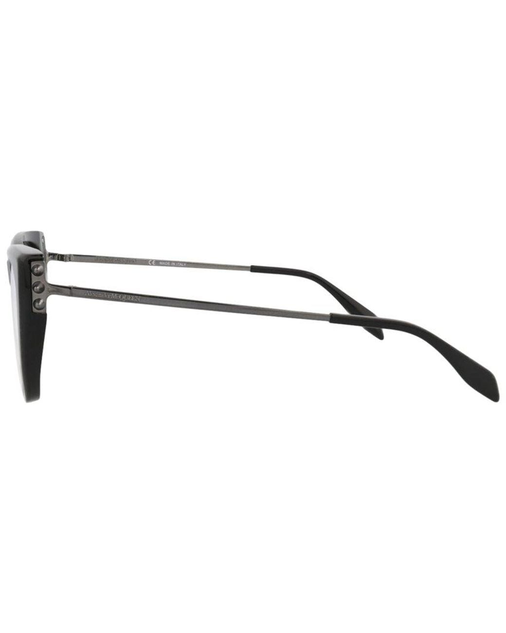 McQueen Brown Am0341O 55Mm Optical Frames