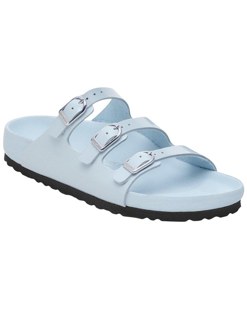 Birkenstock Blue Florida Fresh Leather Sandal