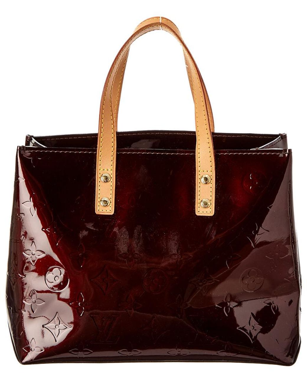 Louis Vuitton Reade Purple Canvas Handbag (Pre-Owned)