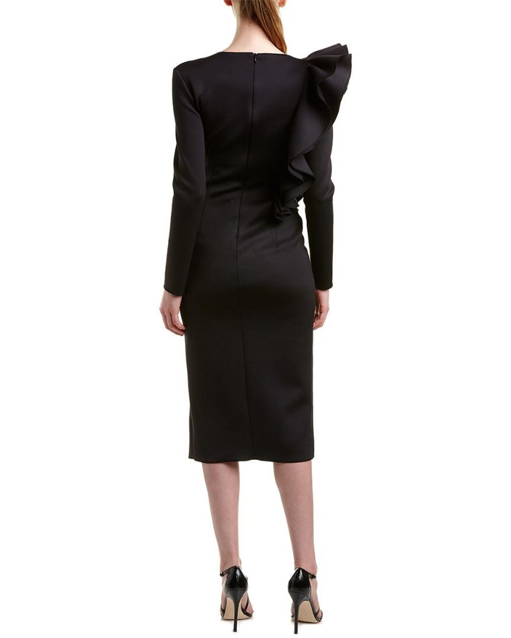 Issue New York Black Midi Dress