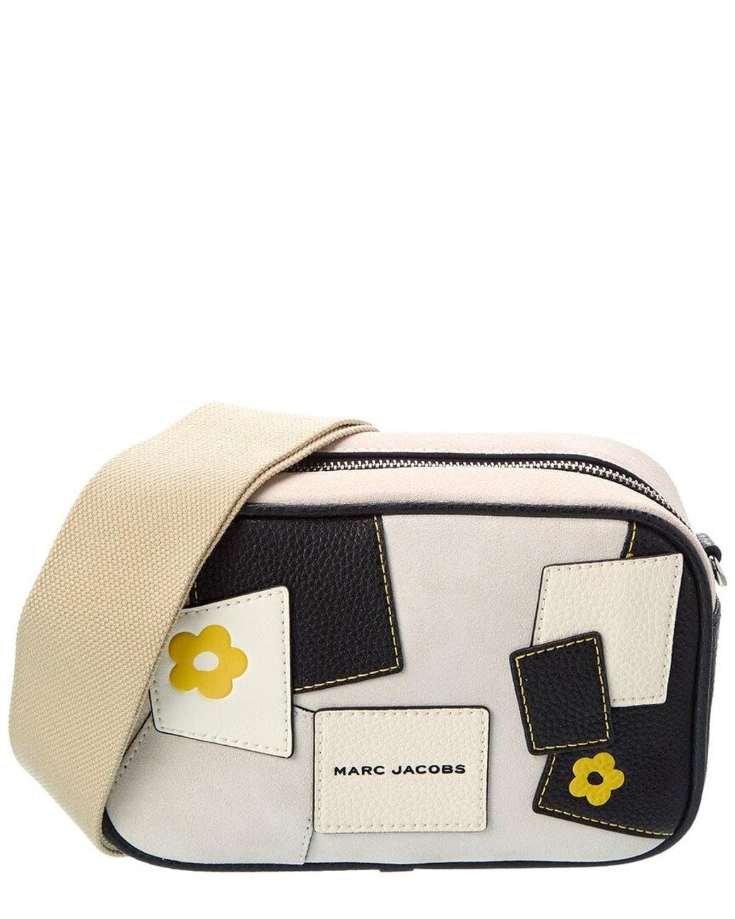 Marc Jacobs Bold Flash Leather Camera Bag in Black | Lyst UK