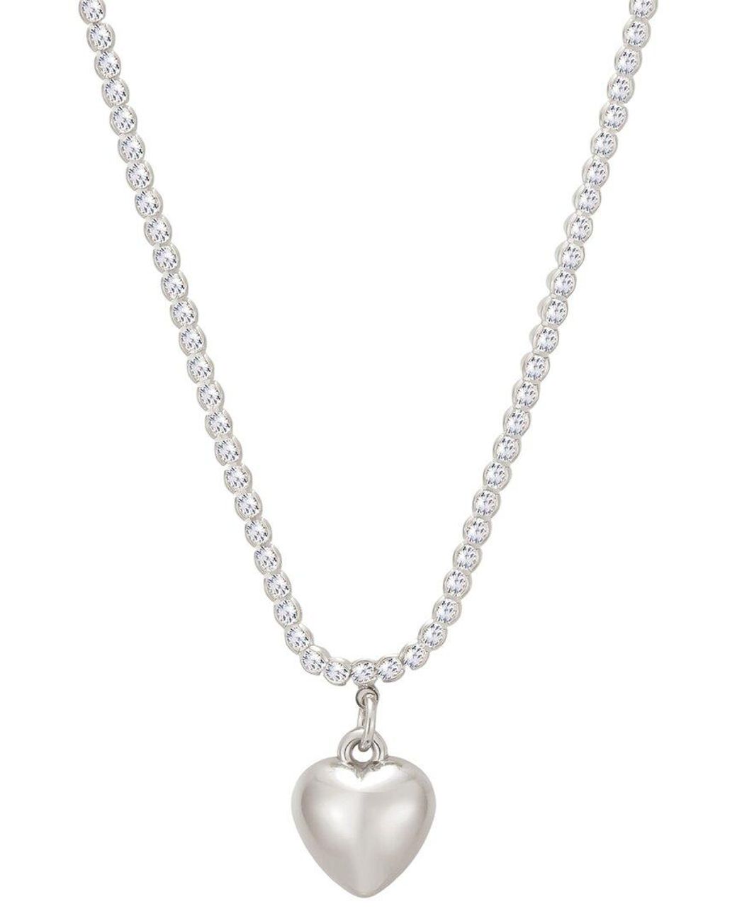 Adornia White Plated Necklace