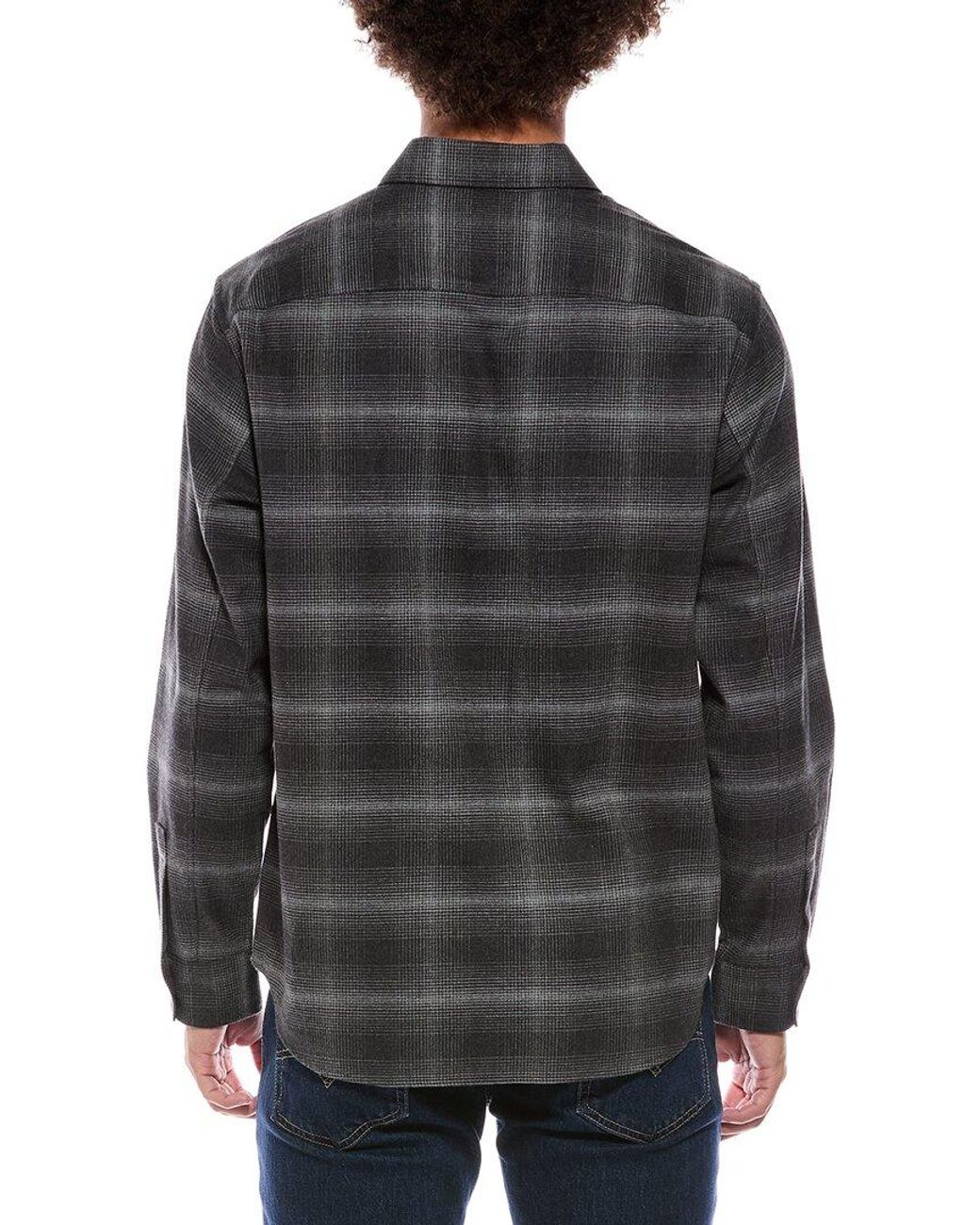 Theory Gray Weekend Shirt for men
