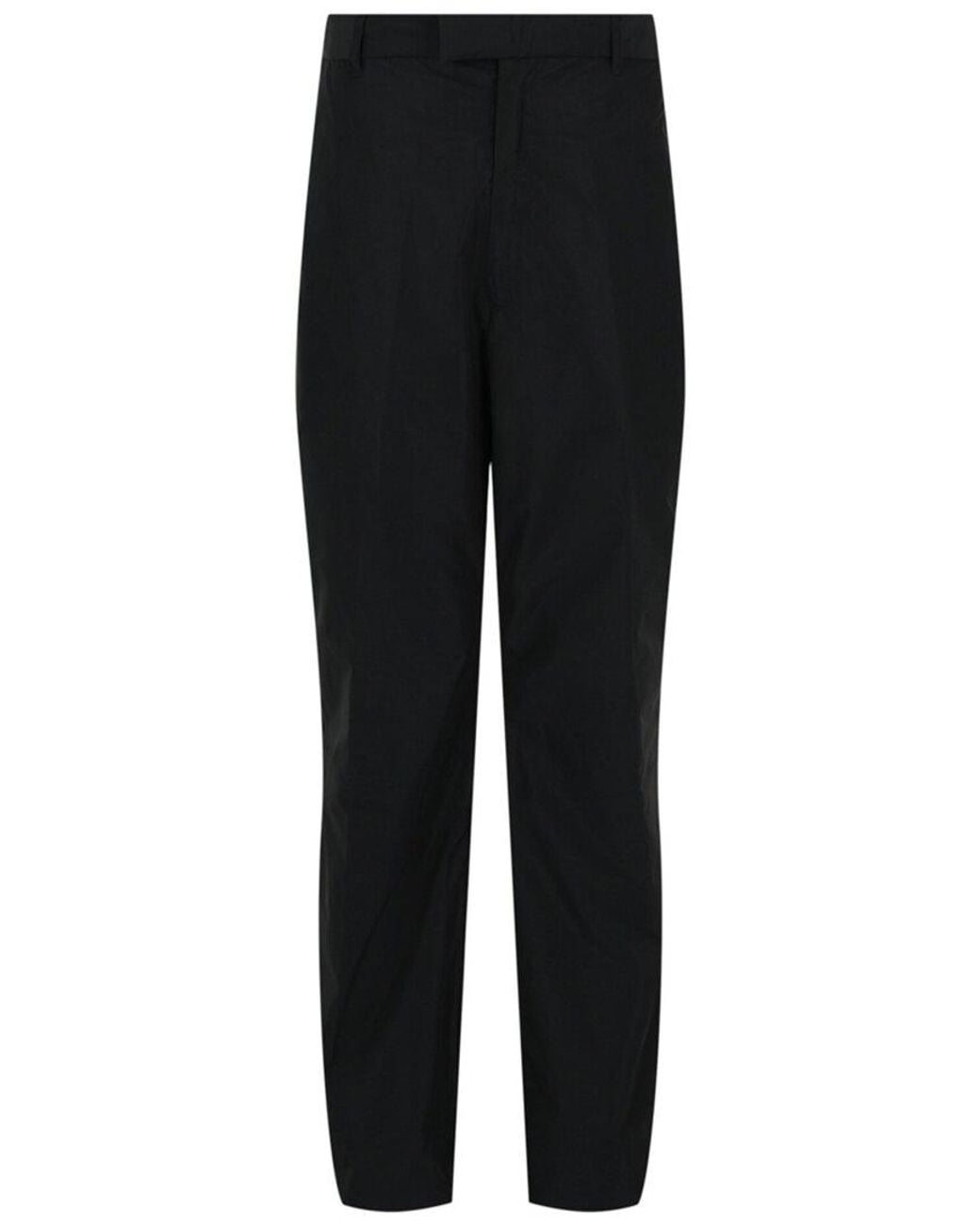 Ferragamo Black Straight-Leg Pant for men