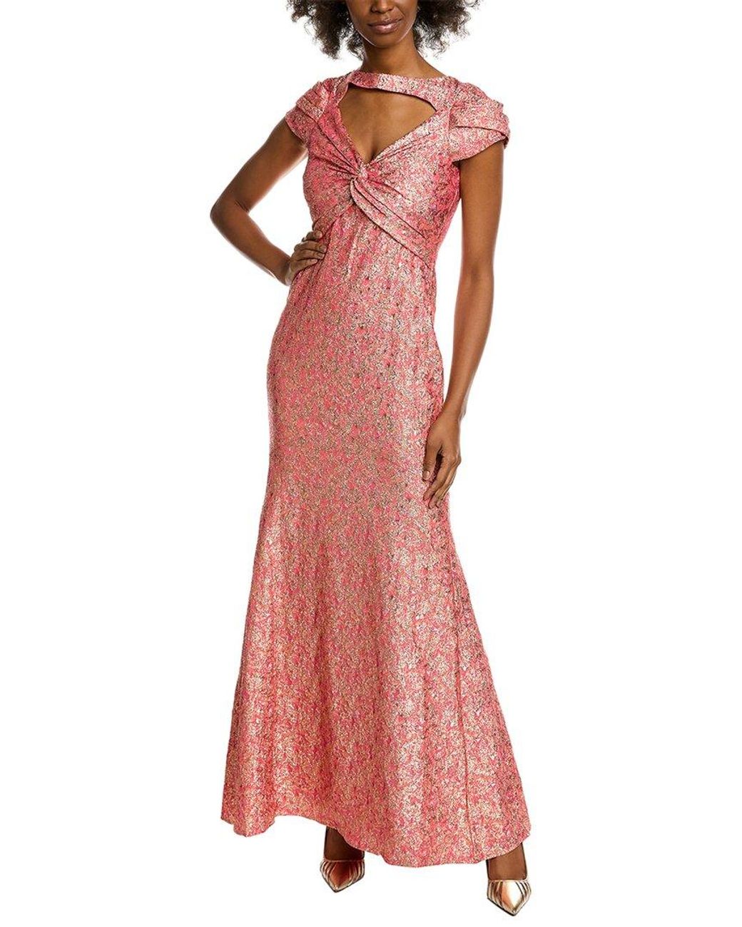 THEIA Red Amorina Gown