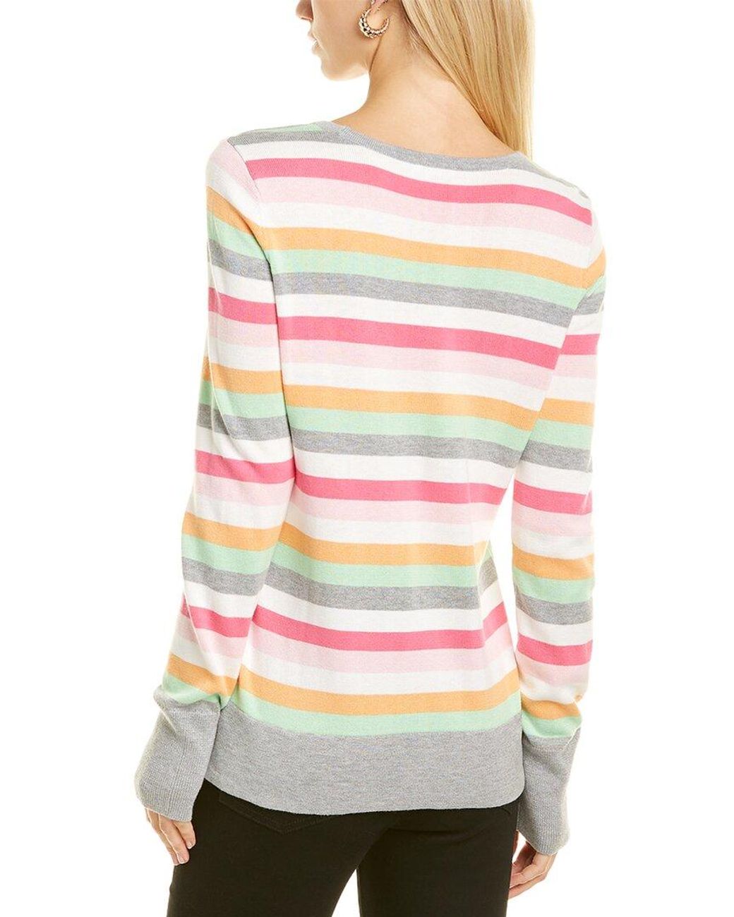 vince camuto striped sweater