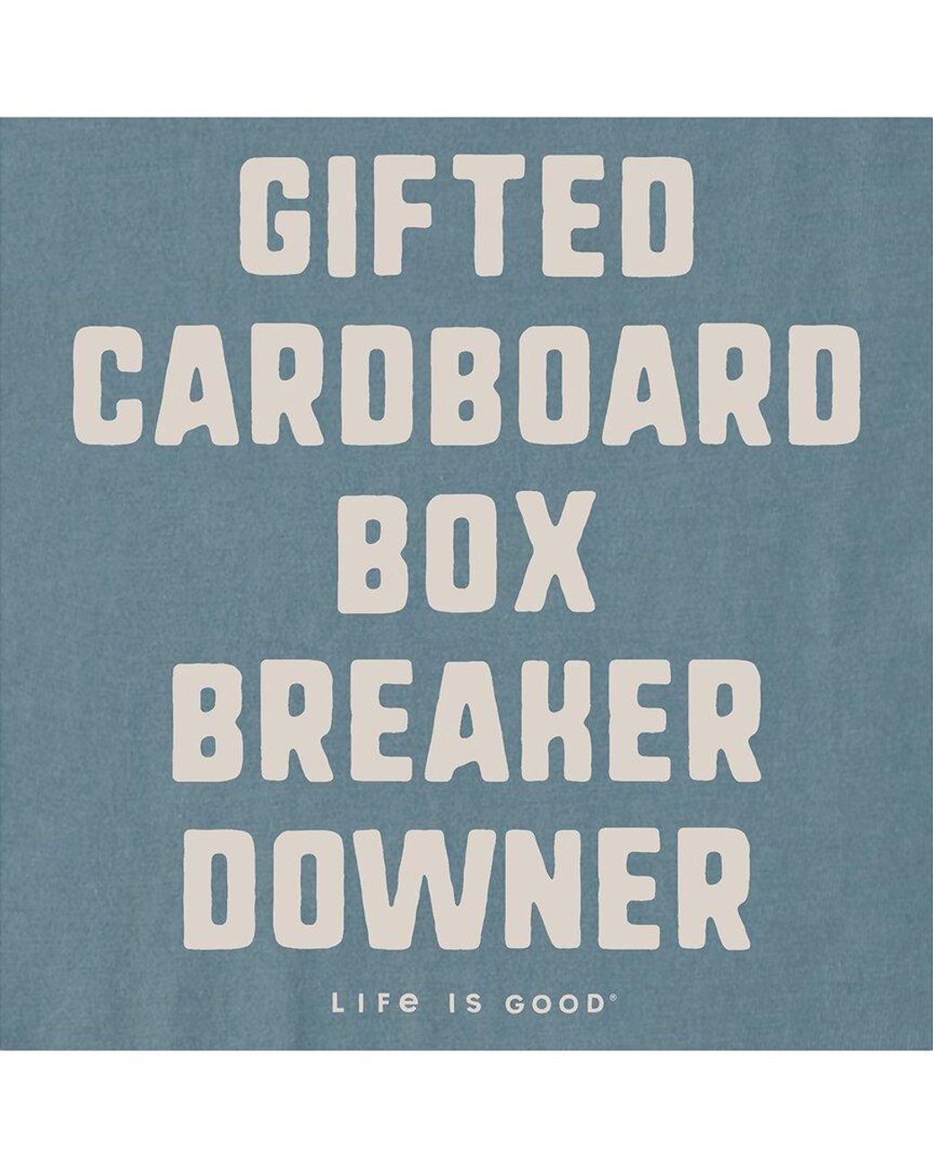 Life Is Good. Blue Crusher Tee for men