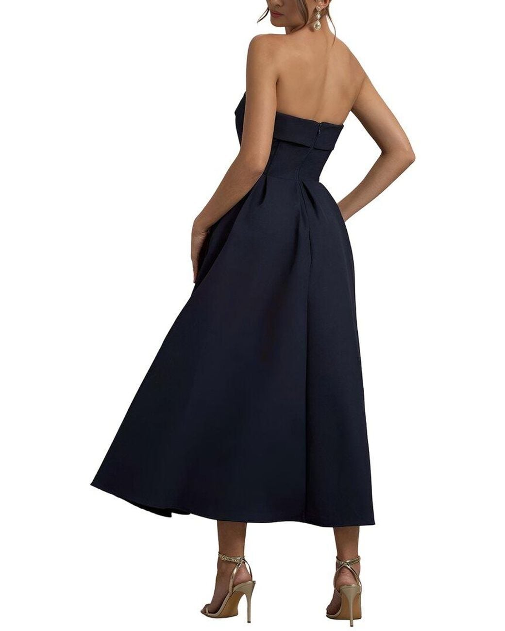 LOEY Blue Midi Dress