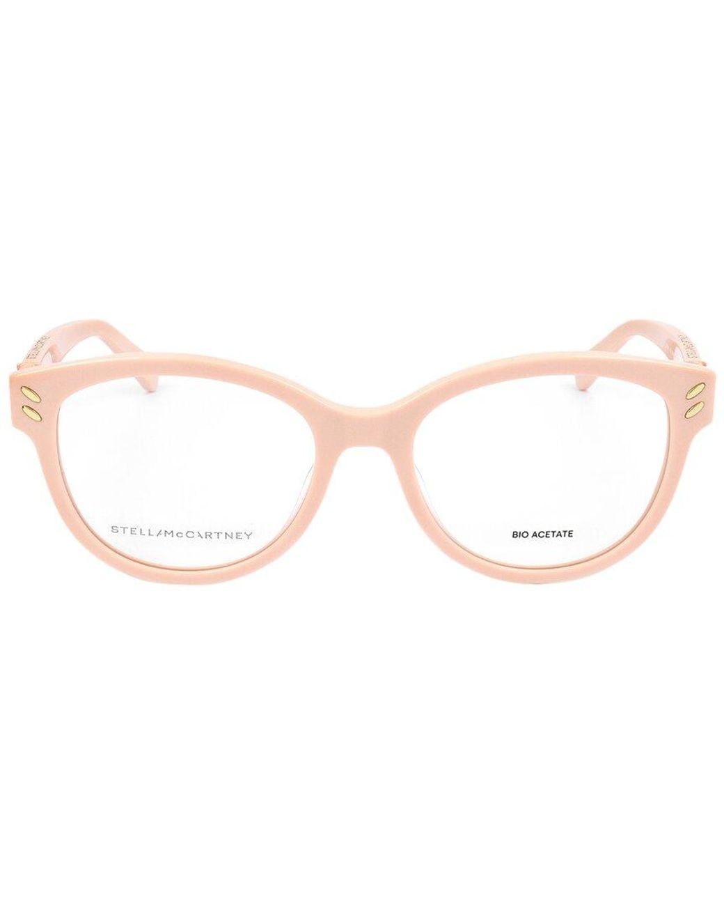Stella McCartney White Sc50006i 53mm Optical Frames
