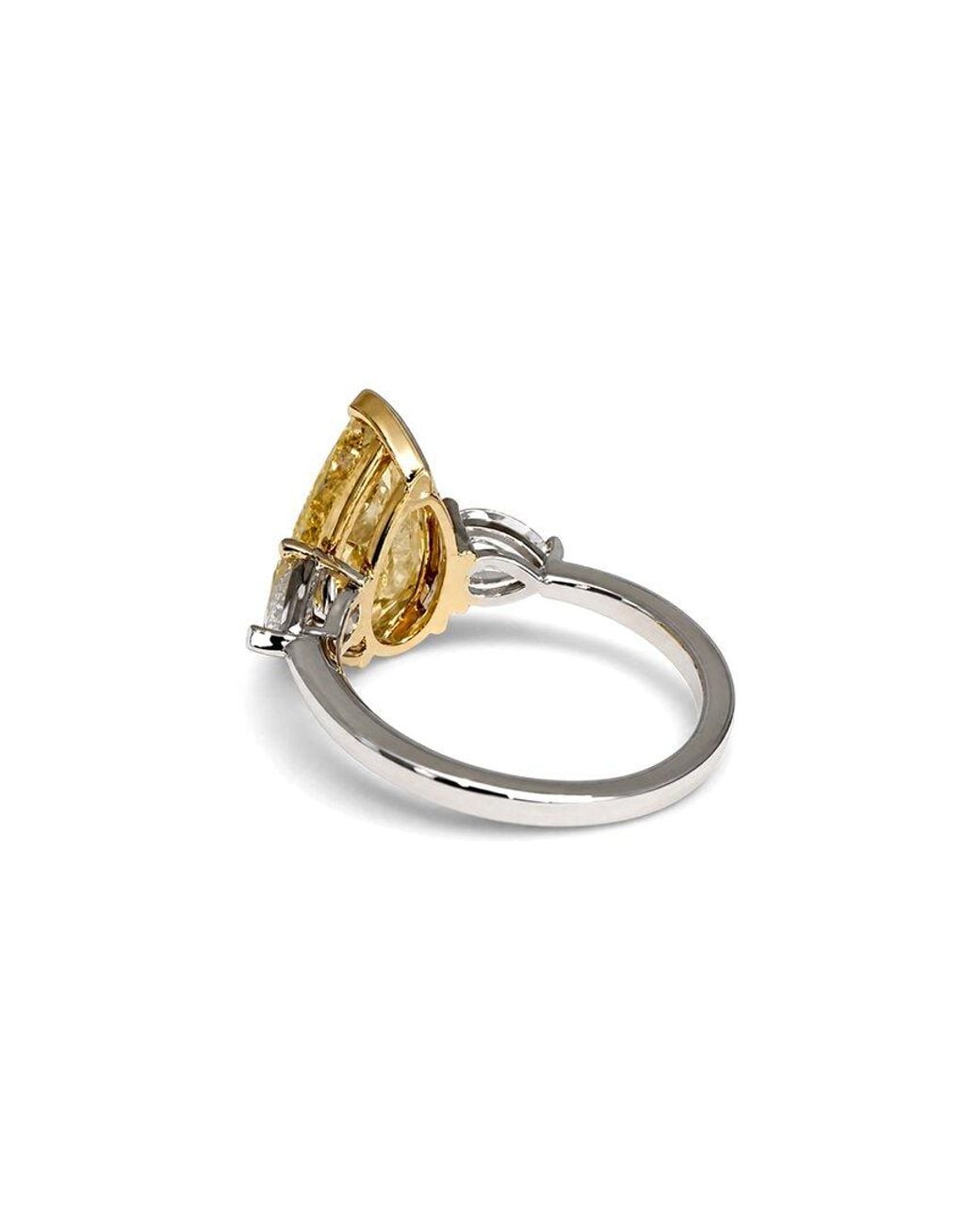 Prince Diamond & Jewelry Metallic 14K 5.04 Ct. Tw. Lab-Grown Diamond Three-Stone Ring