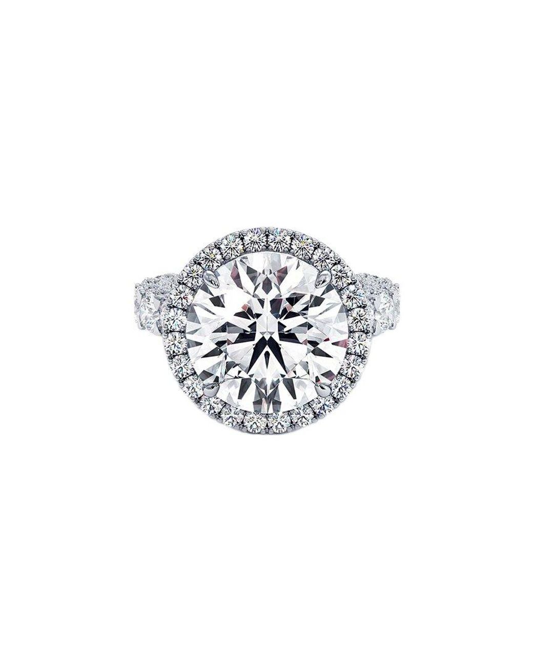 Lab Grown Diamonds White 14K 8.20 Ct. Tw. Lab-Grown Diamond Ring