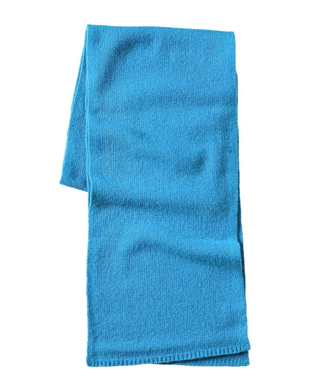 Portolano Blue Cashmere Scarf for men