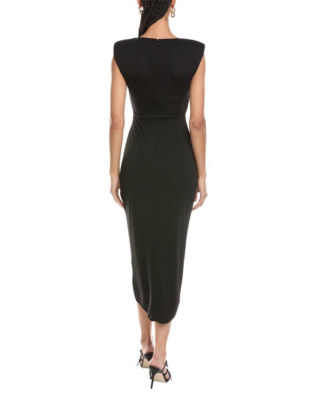 Cinq À Sept Black Jed Midi Dress