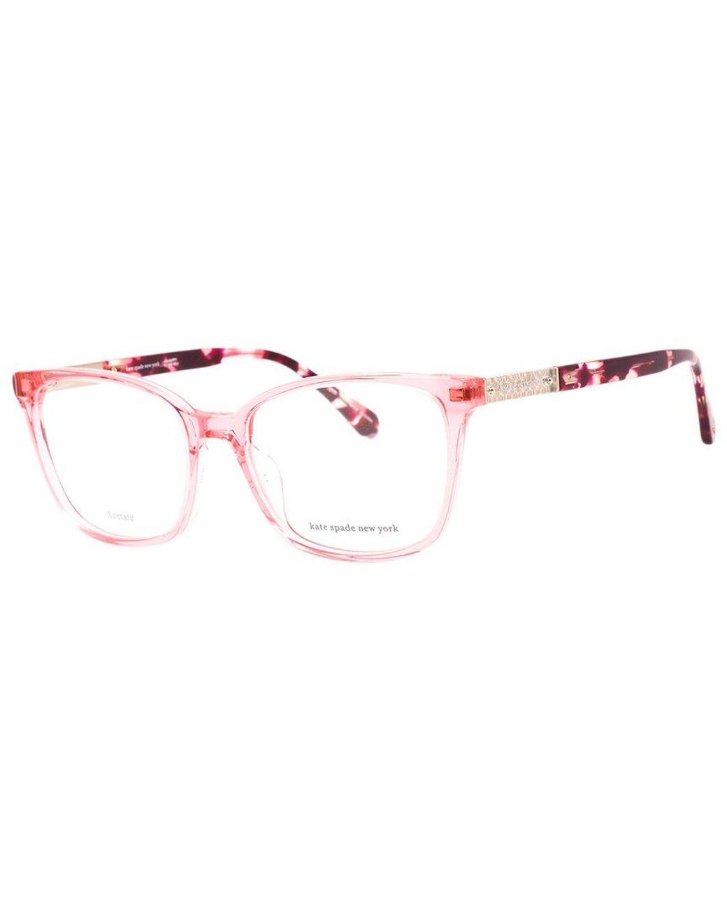 Kate Spade Pink Davina 54Mm Optical Frames