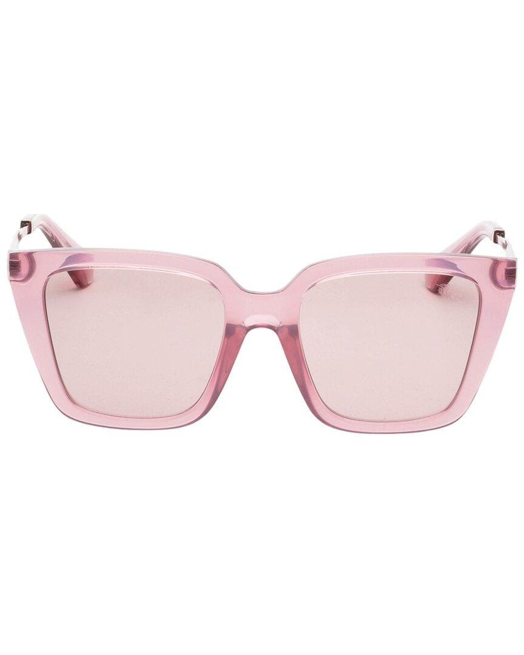 Burberry Pink Be4473U 52Mm Sunglasses