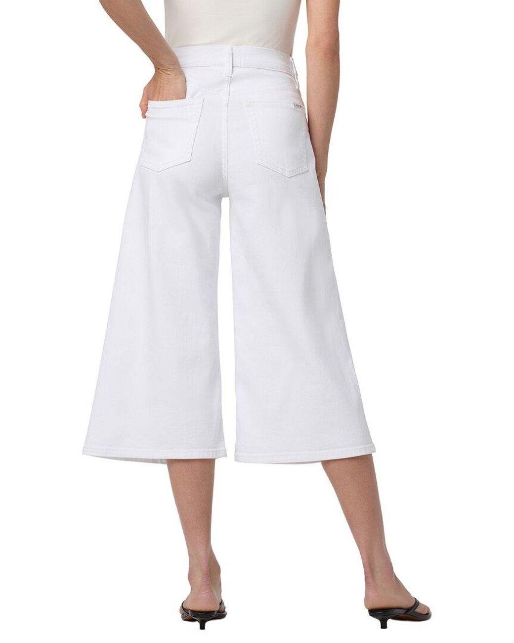 Joe's Jeans White Culotte Jean