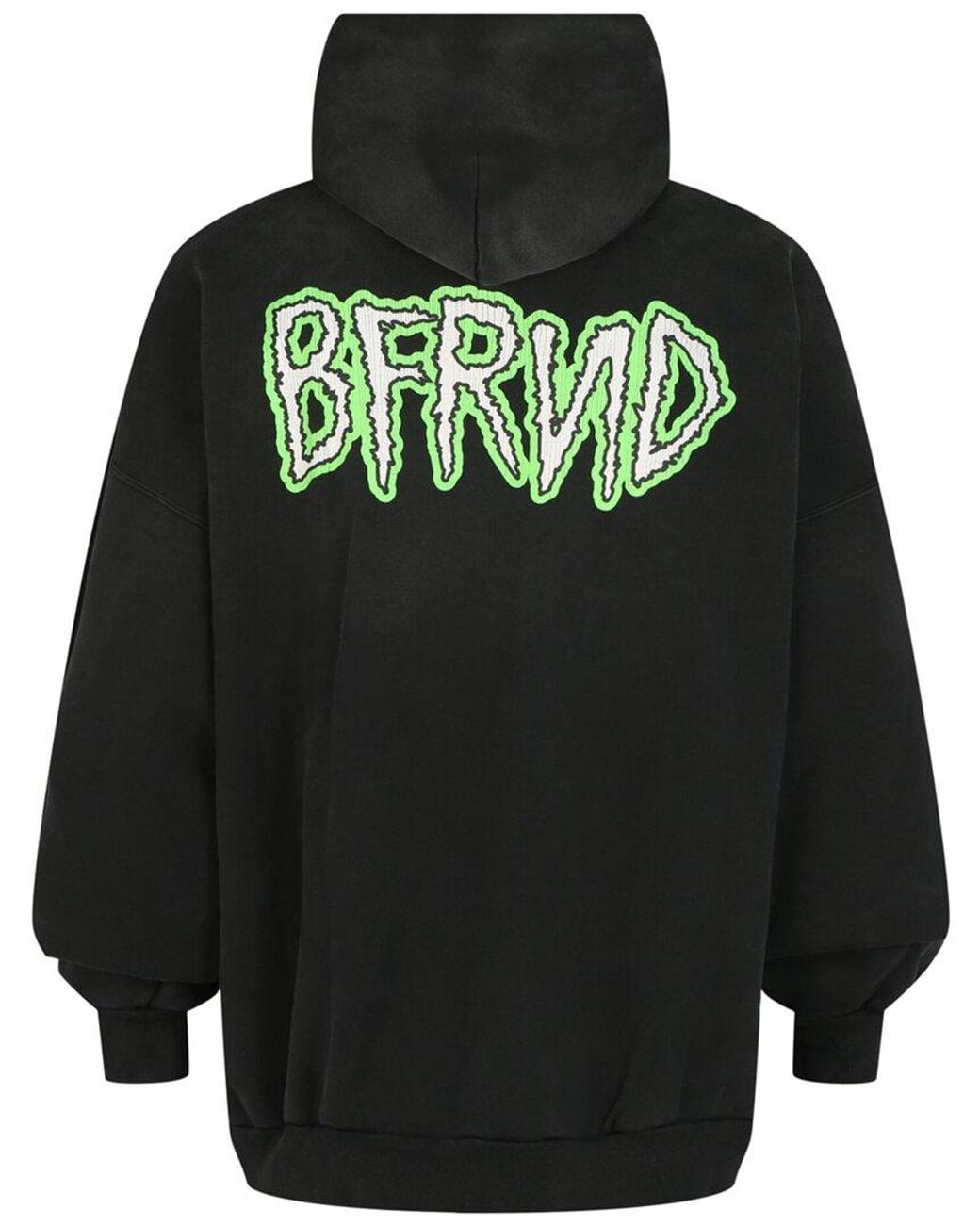Balenciaga Black Music X Bfrnd Series Inside-Out Hoodie for men