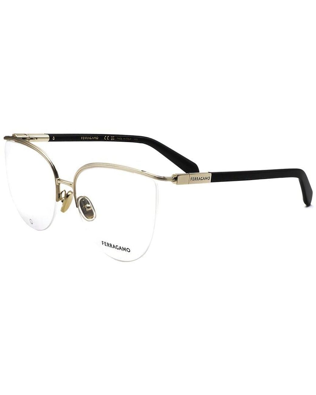 Ferragamo Metallic Sf2227 56Mm Optical Frames