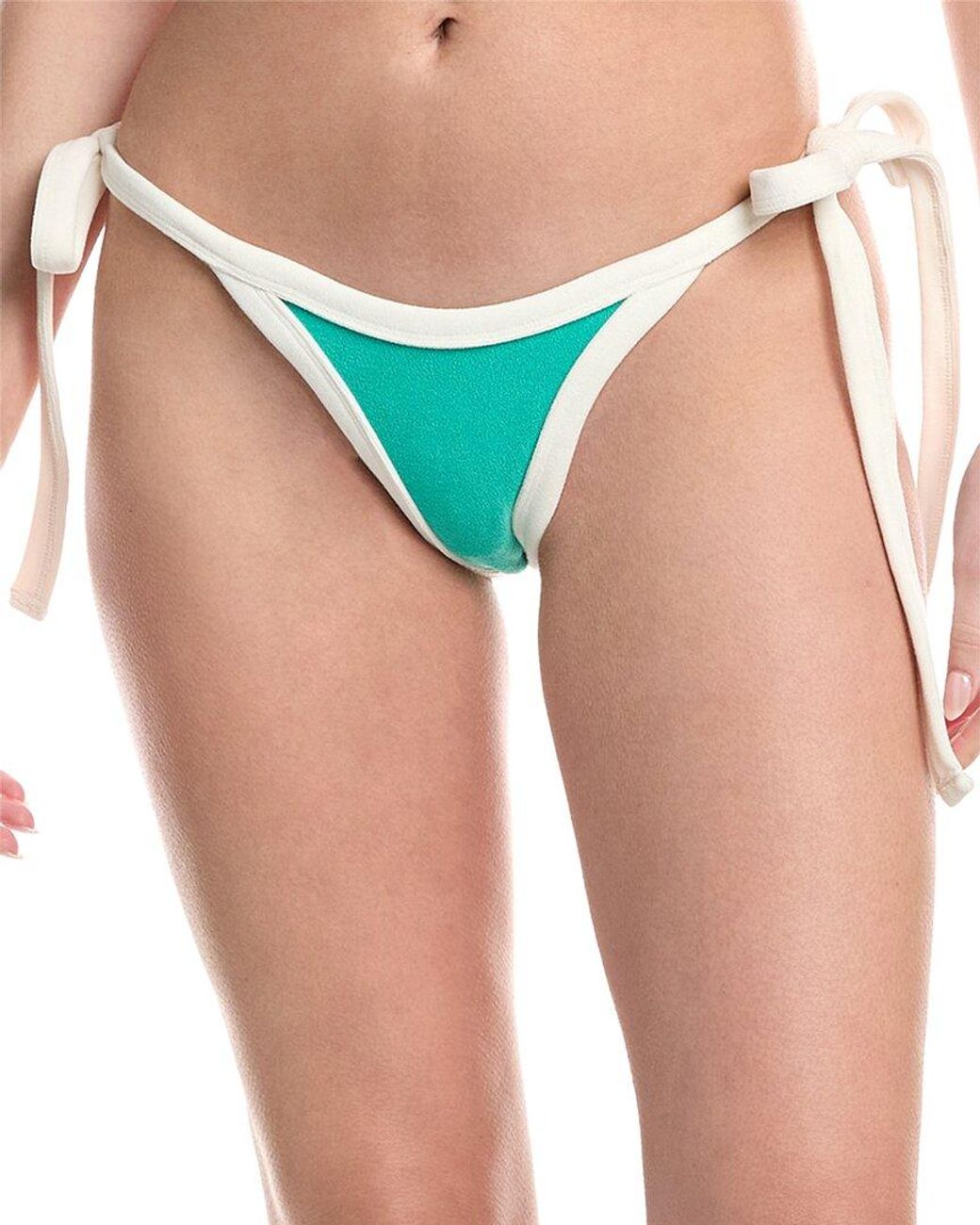 Oneone Swim Green Susana Cheeky Bottom