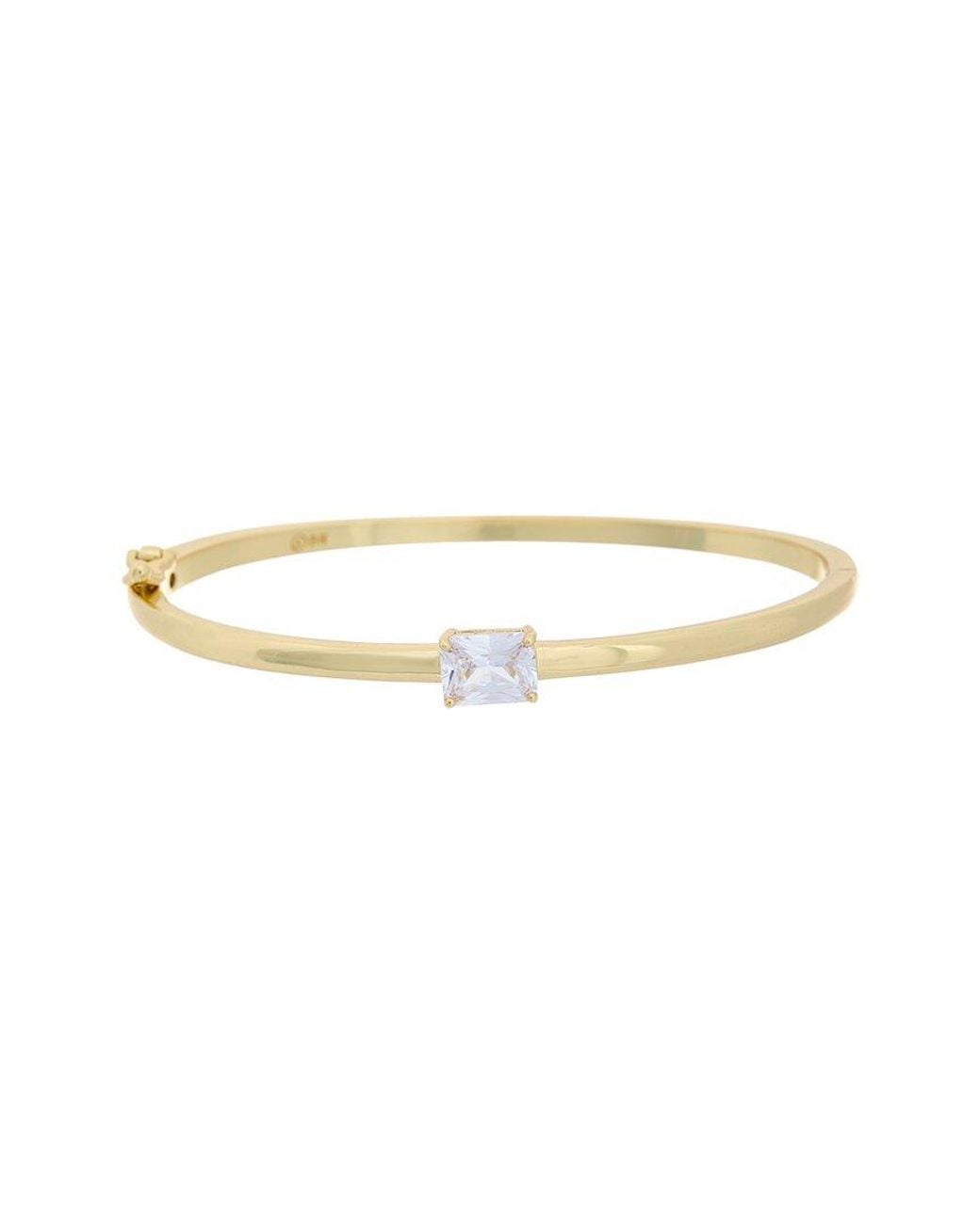 Juvell White Plated Topaz Bracelet