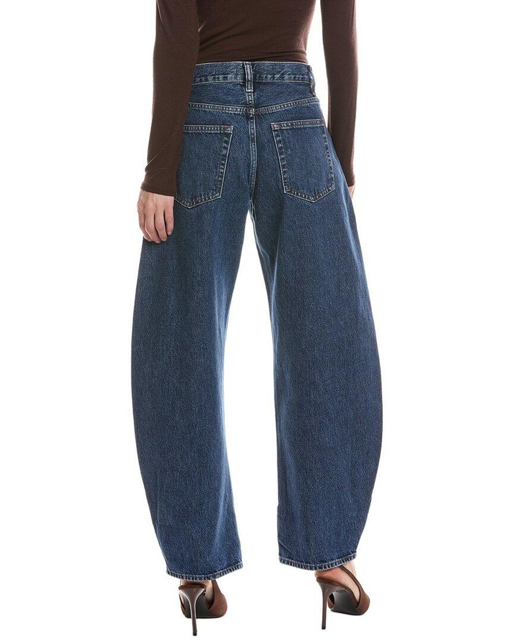 FRAME Blue Frame The Bubble Lavish Barrel Leg Jean