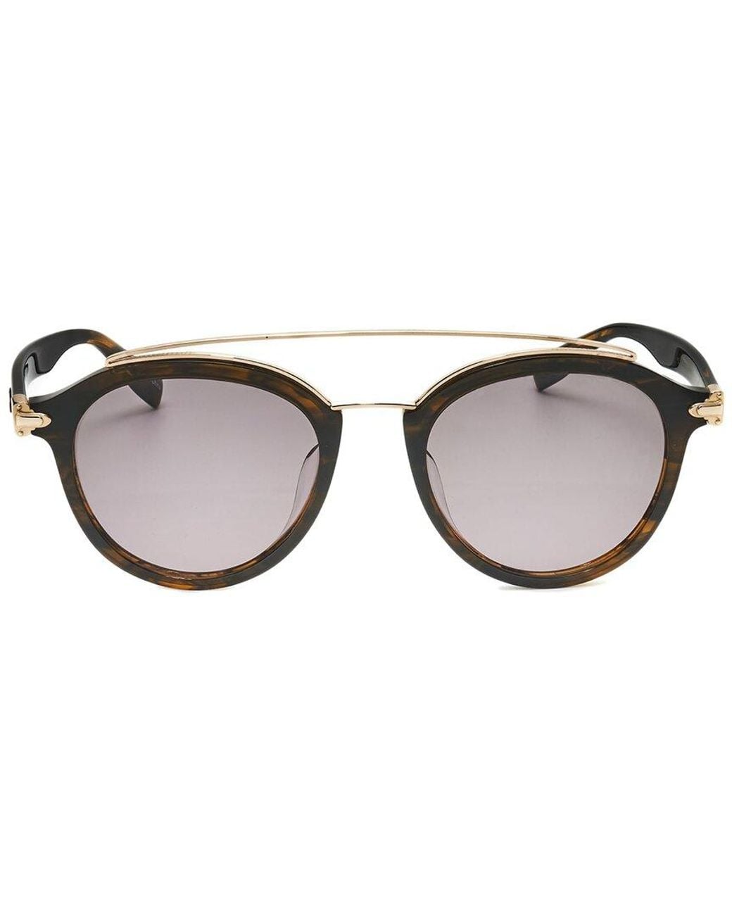 Trussardi Brown Str339f 0c00 52mm Sunglasses for men