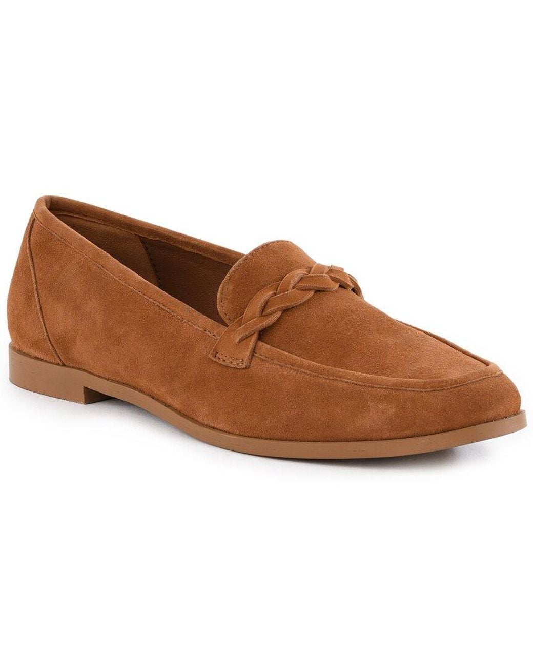 Seychelles Brown Suede Loafer