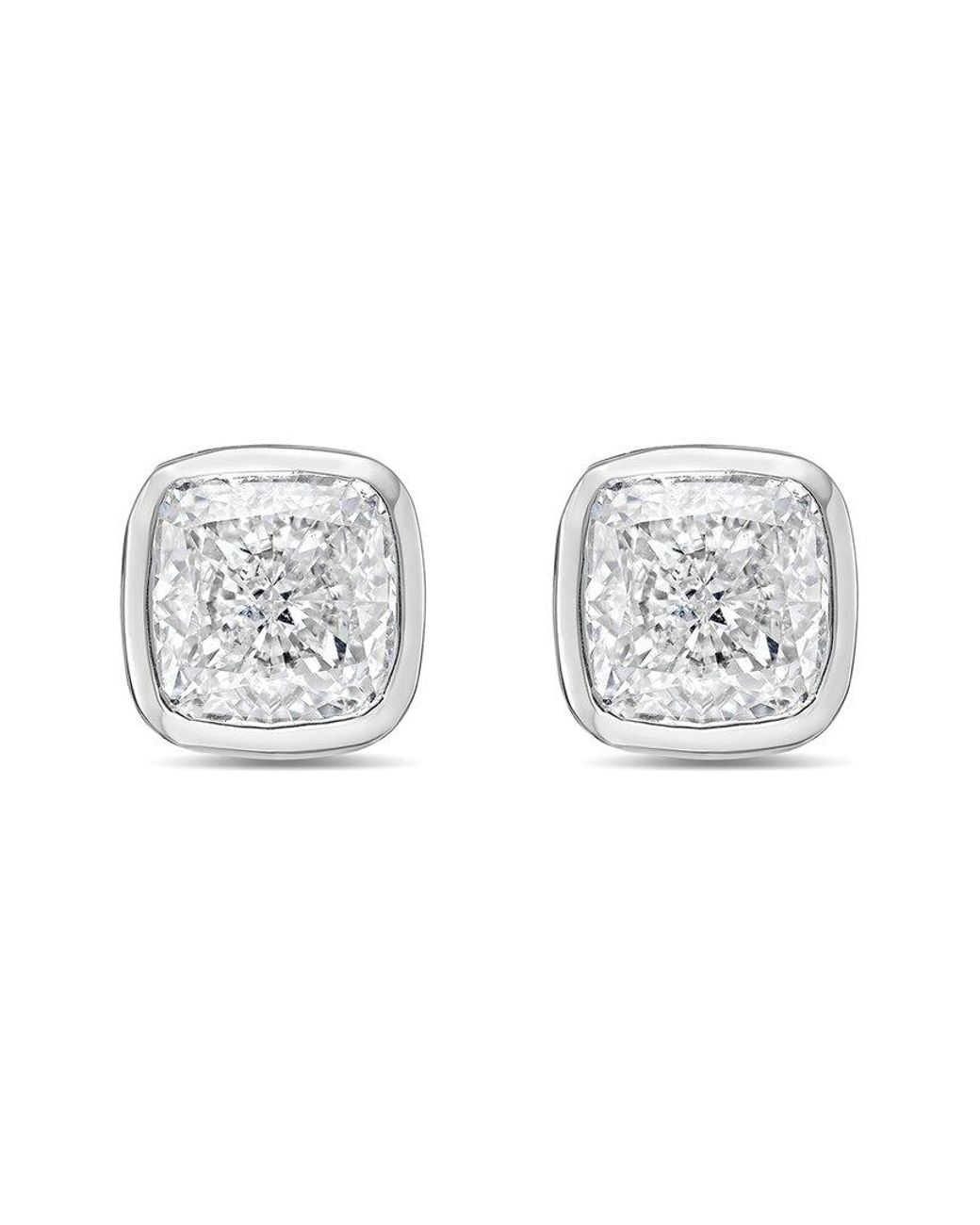 Diana M Metallic Diana M. 14K 1.00 Ct. Tw. Lab-Grown Diamond Stud Earrings
