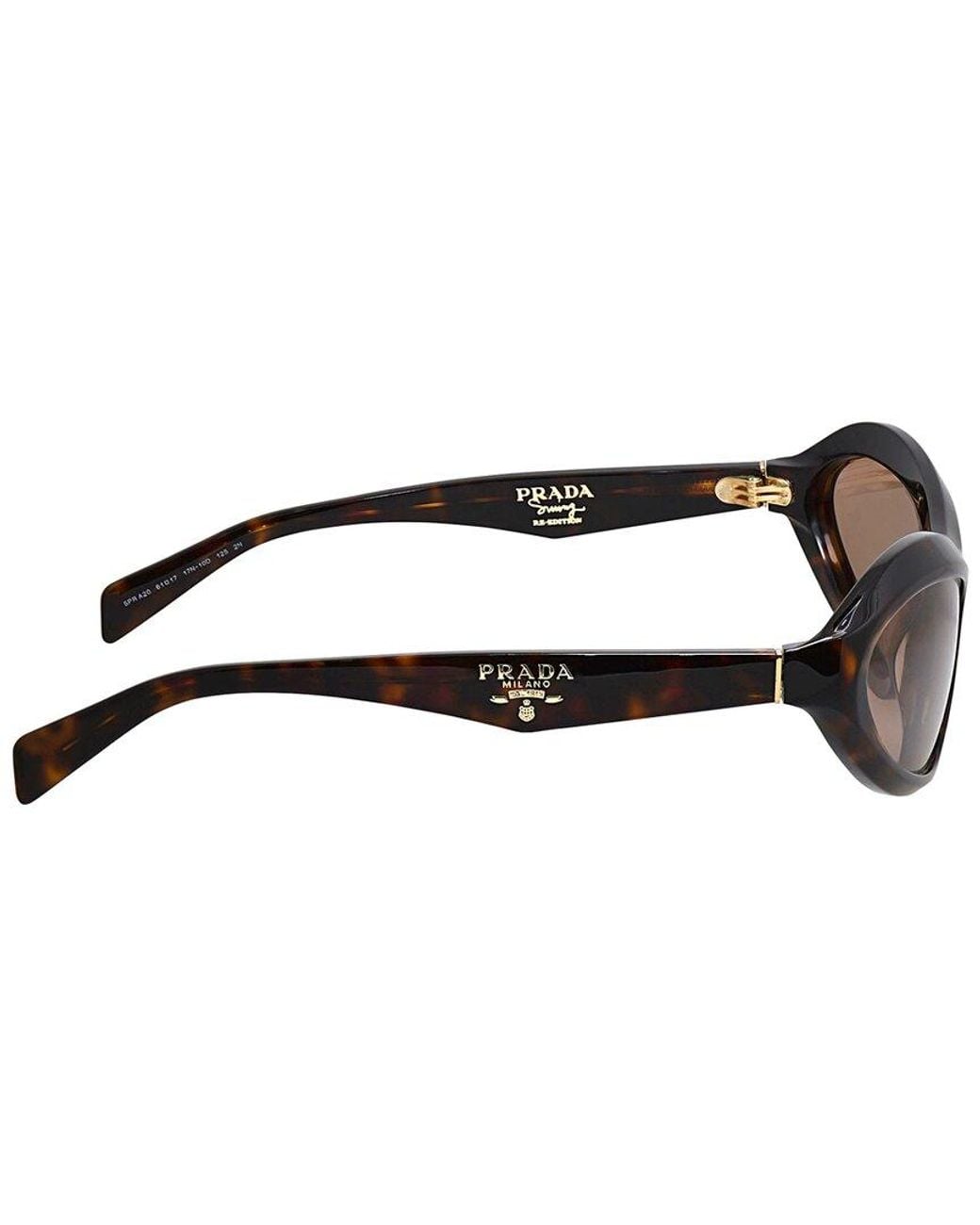 Prada Brown Pra20S 61Mm Sunglasses
