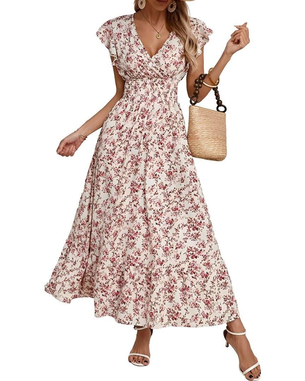 Lily Kim Pink Maxi Dress