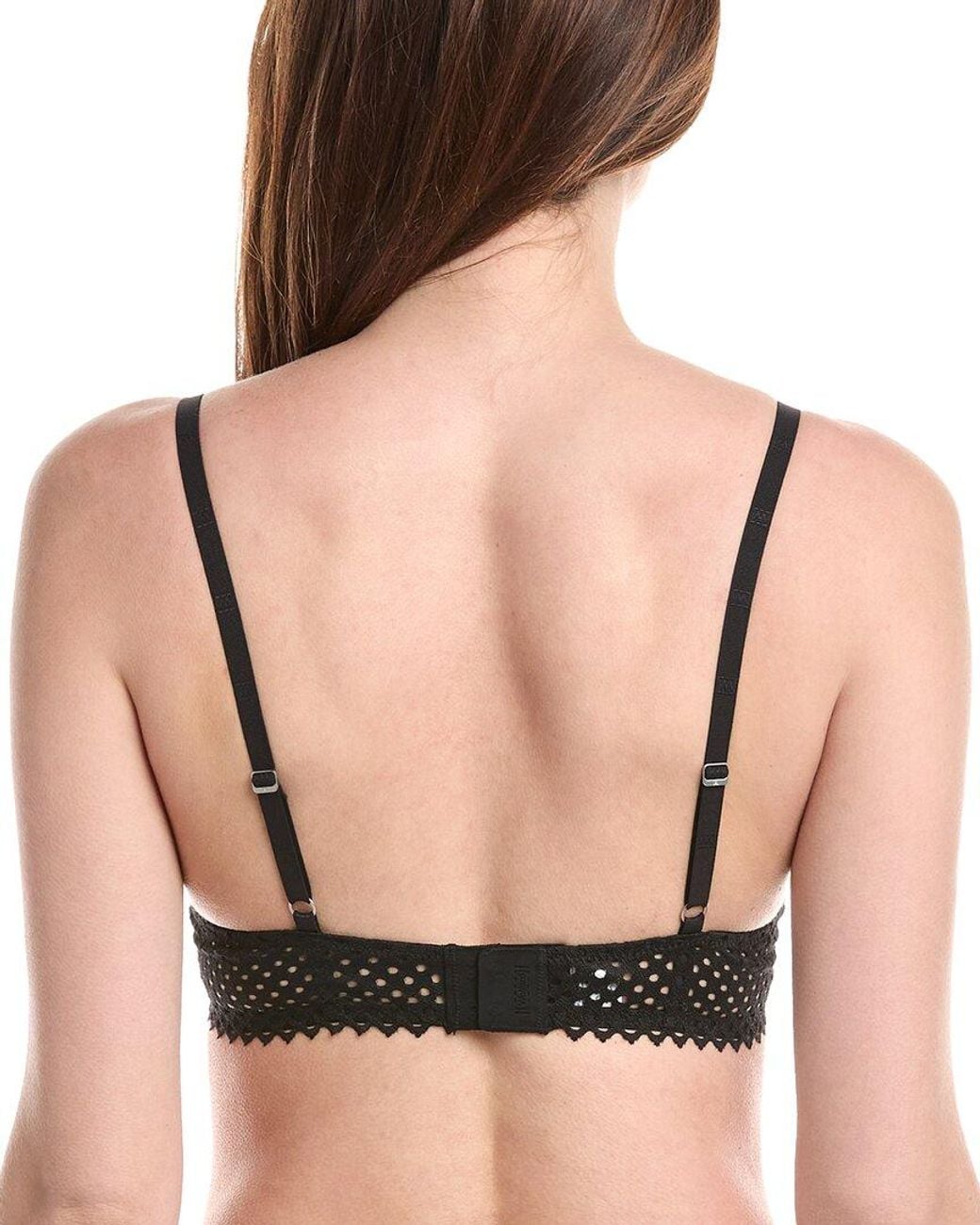 Wolford Black Romantic Net Push Up