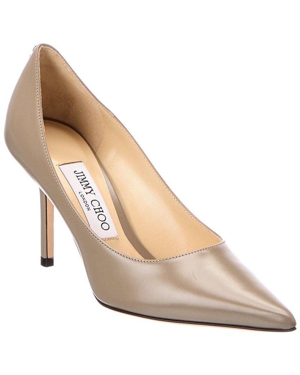 Jimmy Choo Natural Love 85 Leather Pump