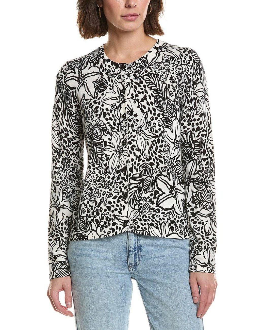 Lilly Pulitzer Black Fairley Cardigan