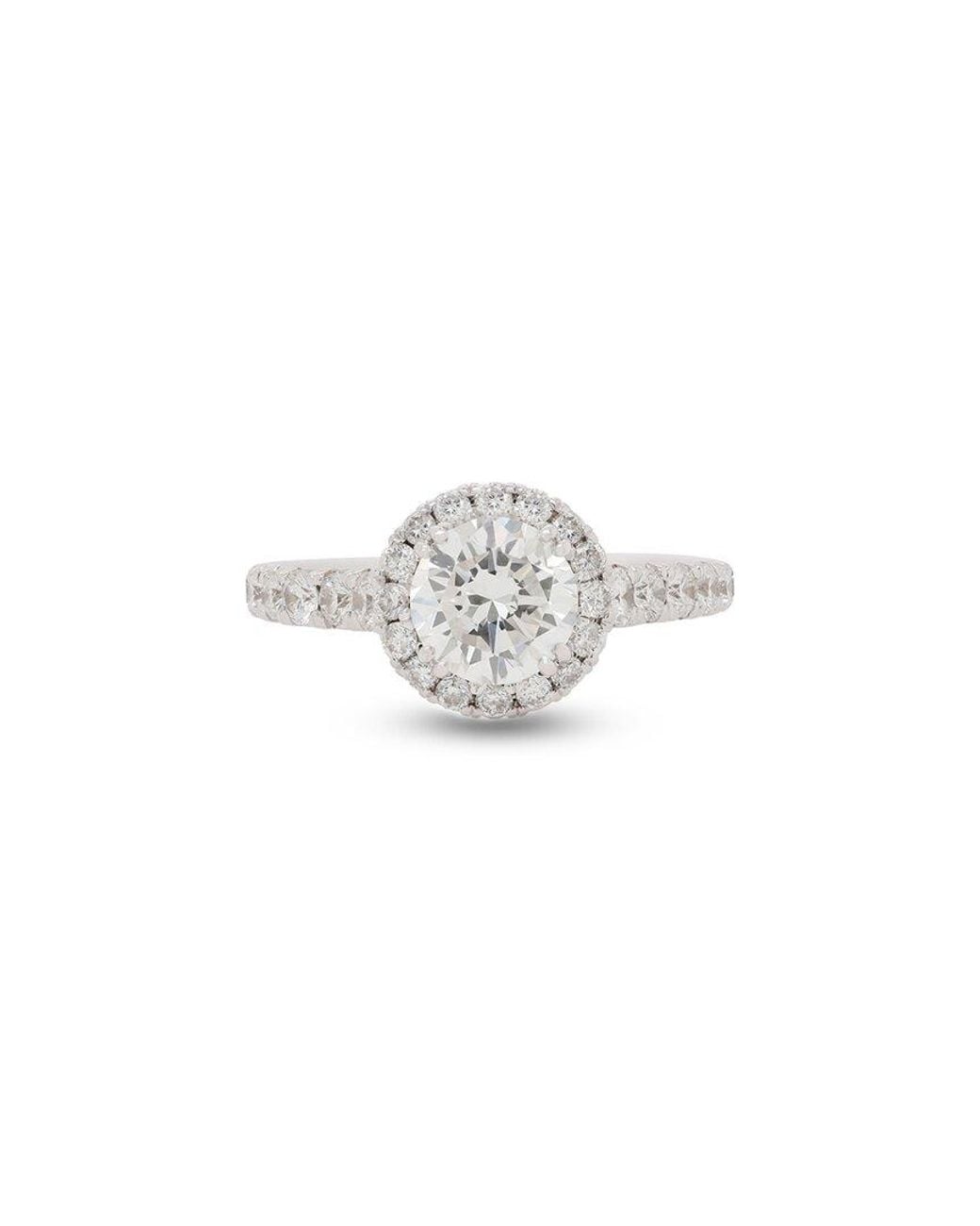 Diana M White Fine Jewelry 18k 1.90 Ct. Tw. Diamond Half-eternity Ring