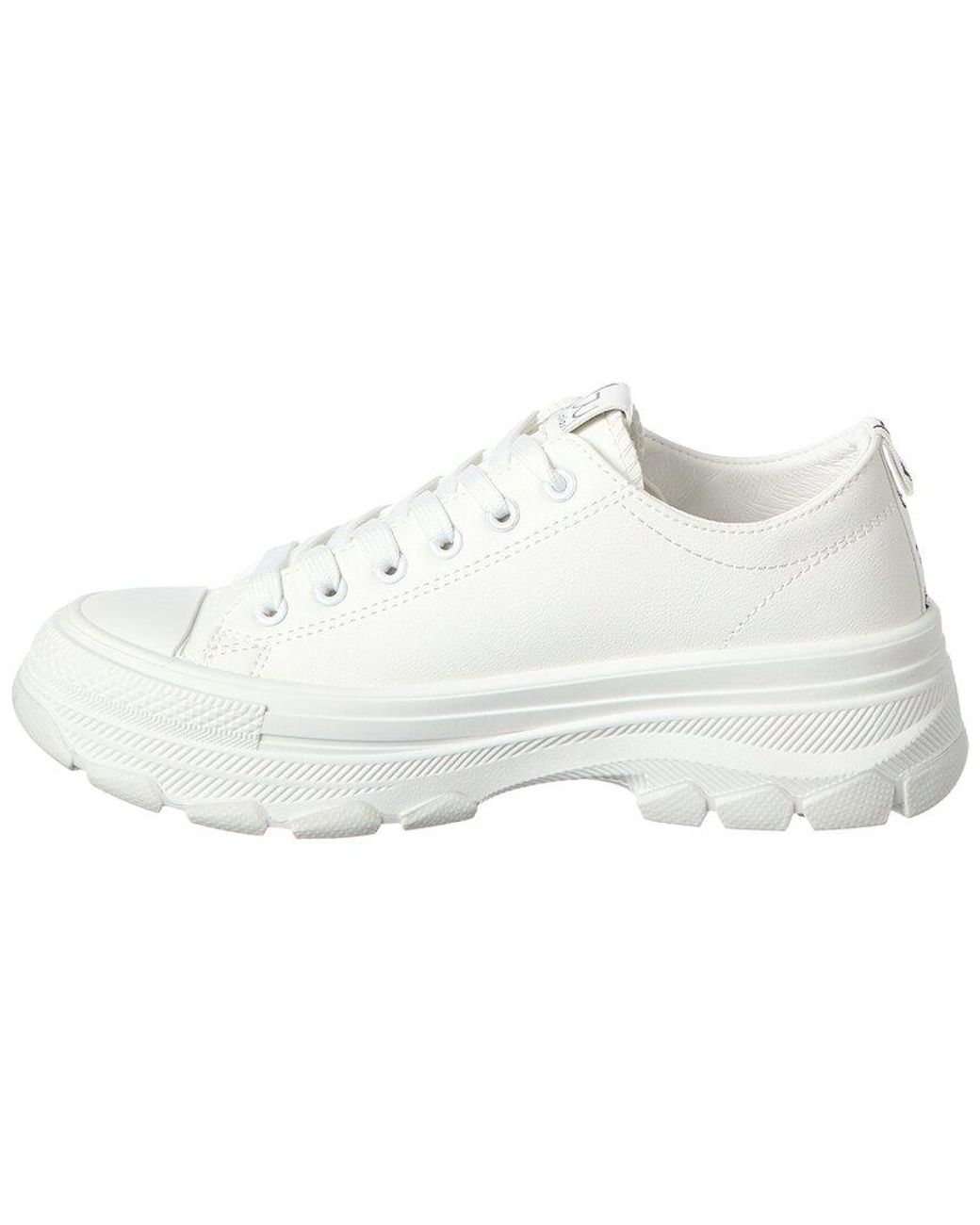 Byblos White Solid Sneaker