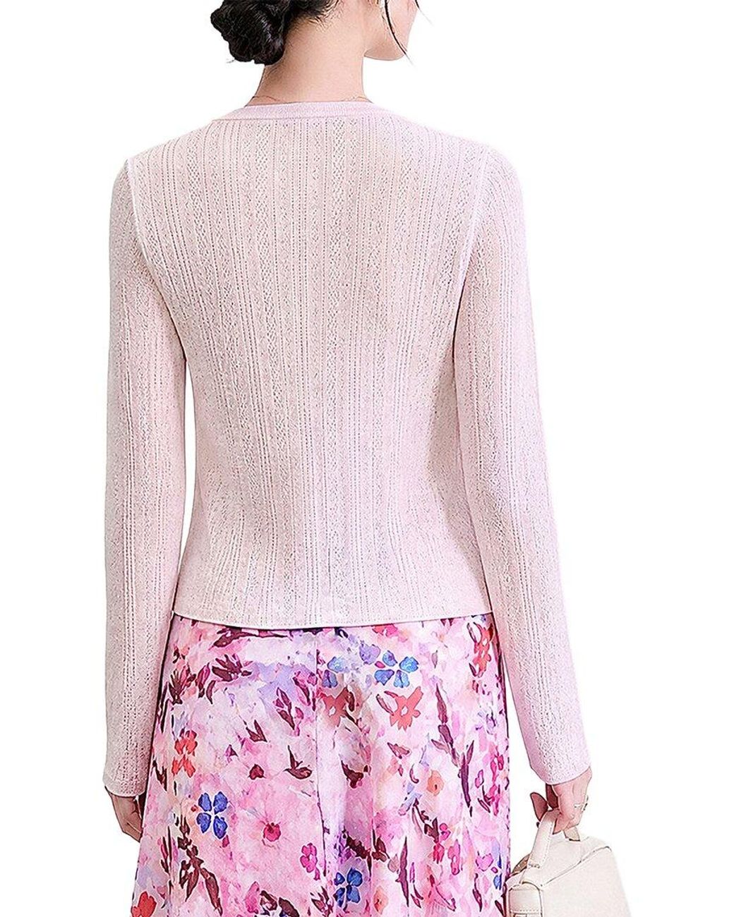 WLZD Pink Cardigan