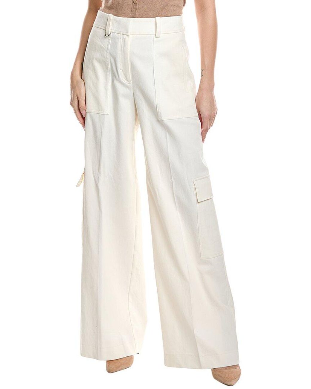 Boss White Teneria Trouser