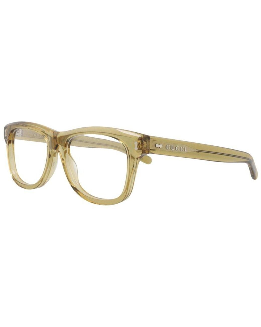 Gucci Metallic Saint Laurent 54Mm Optical Frames