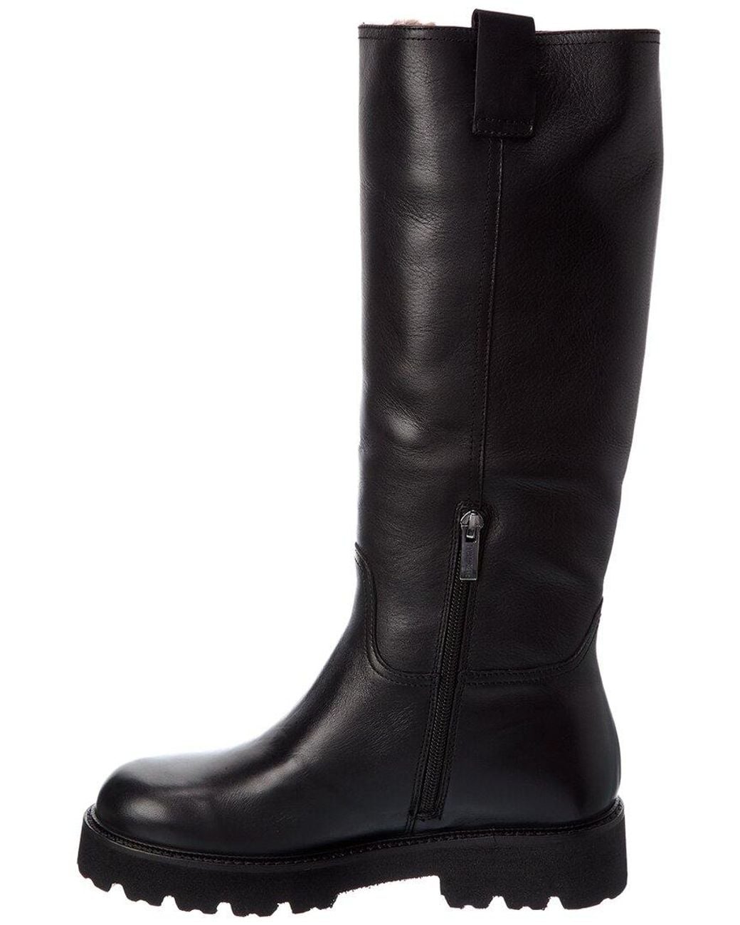 La Canadienne Black Adapt Leather Knee-High Boot