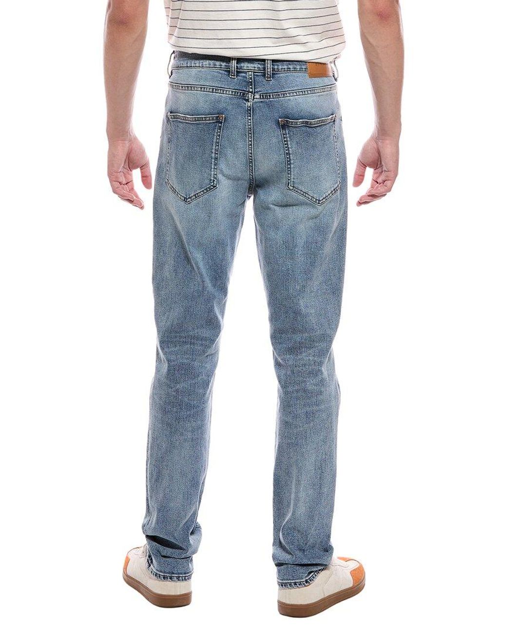 BLK DNM Blue Sun Fade Slim Cut Jean for men