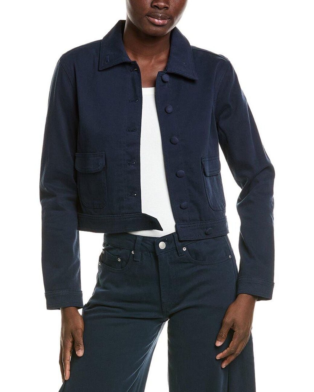 DL1961 Blue Blouson Jacket