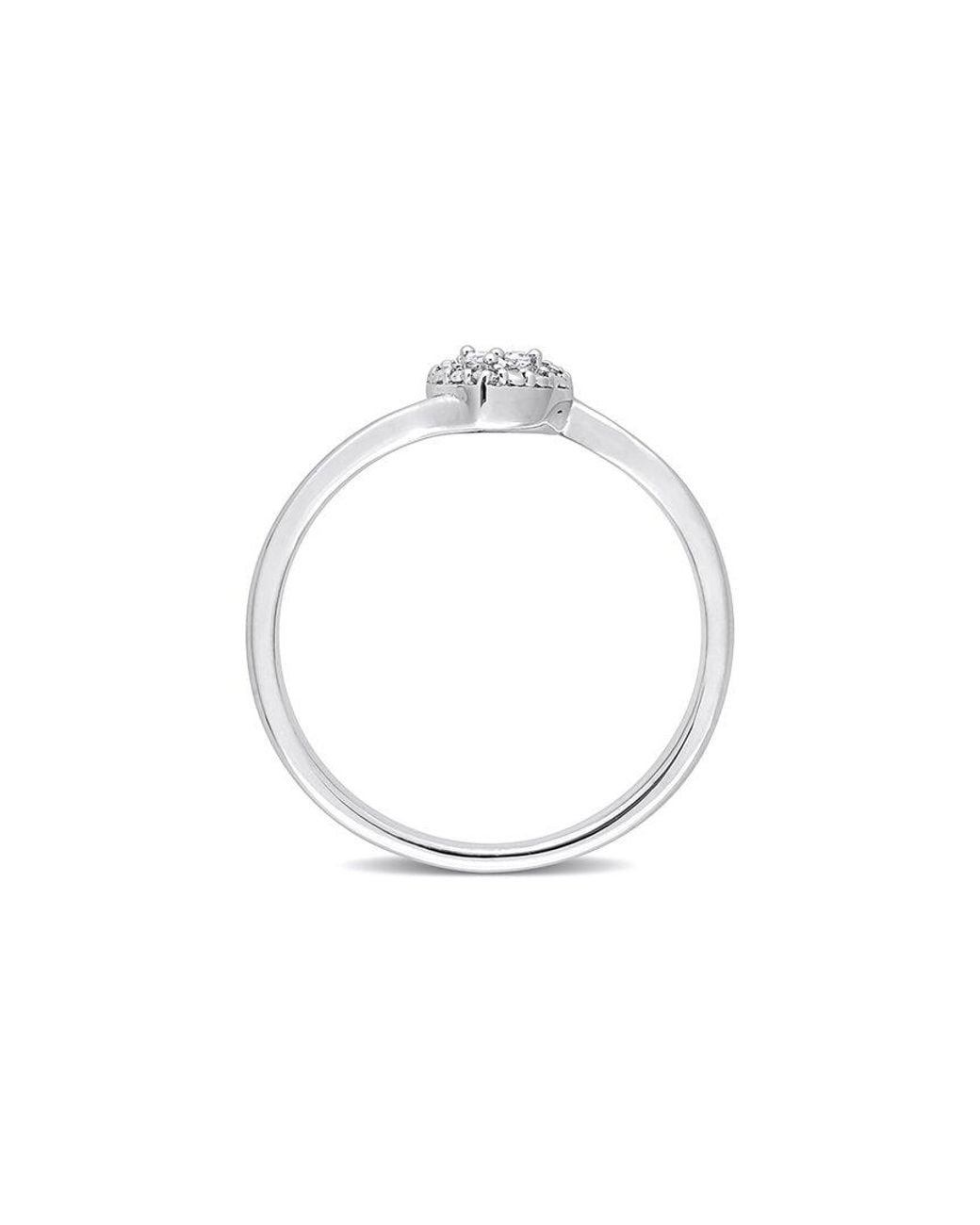 Rina Limor White 0.03 Ct. Tw. Diamond Ring