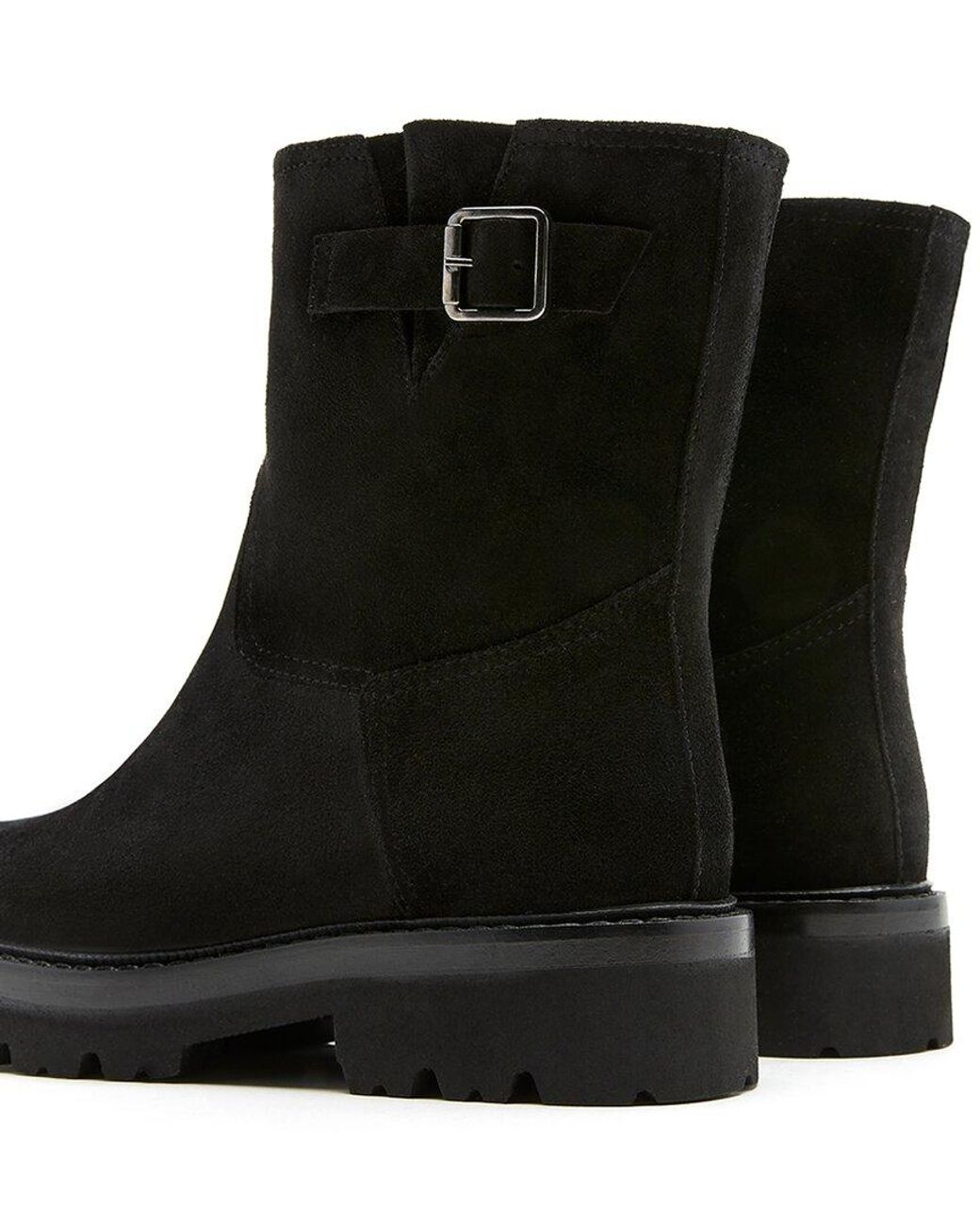 La Canadienne Black Avril Suede Boot