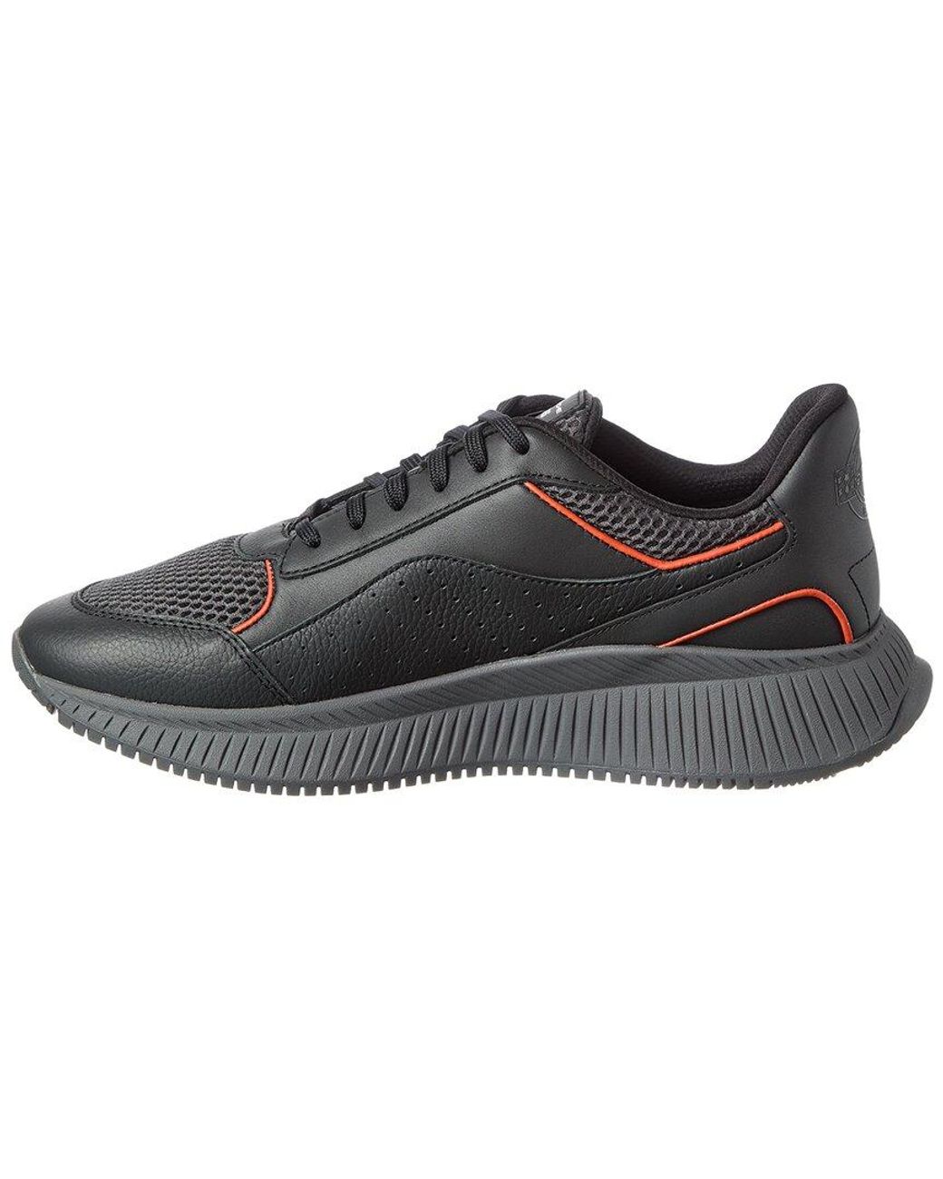 Boss Black Boss Ttnm Evo Leather Running Sneaker for men