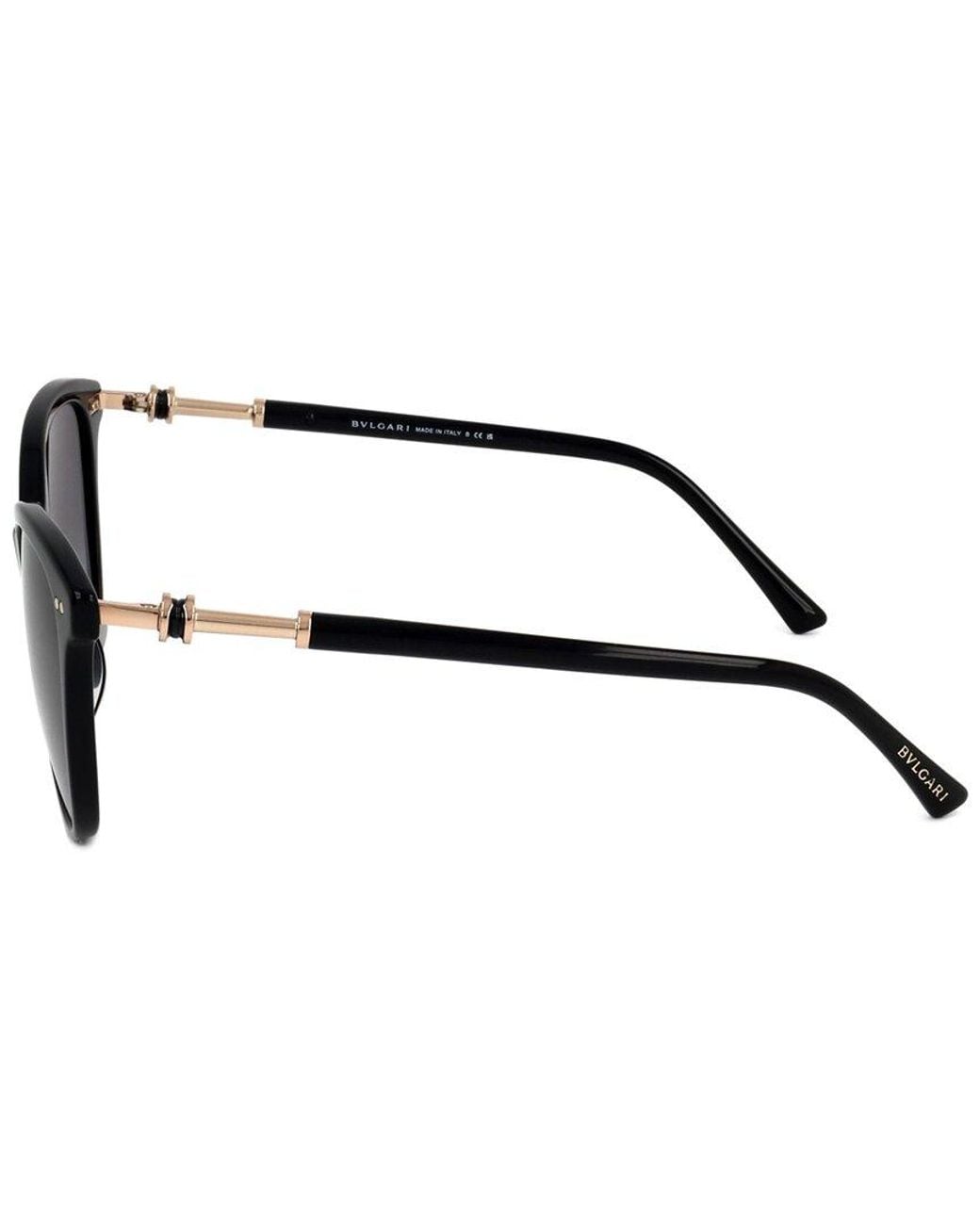 BVLGARI Black Bv8235F 55Mm Sunglasses for men